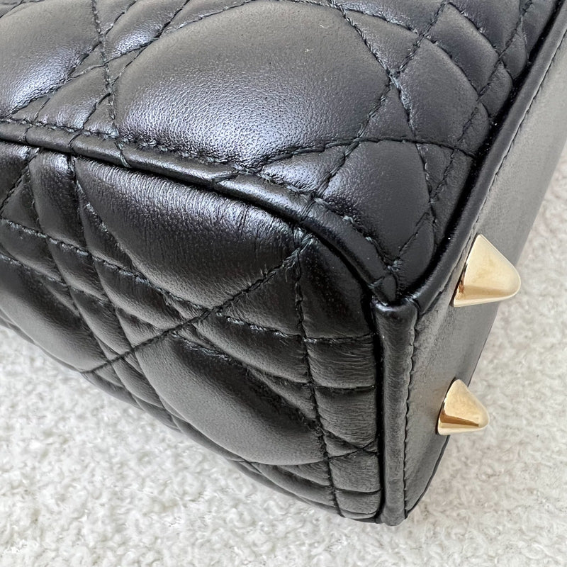 Dior Lady Dior My ABCDior Small Bag in Black Lambskin and LGHW (Model: M0538OCAL, Colour: M900)