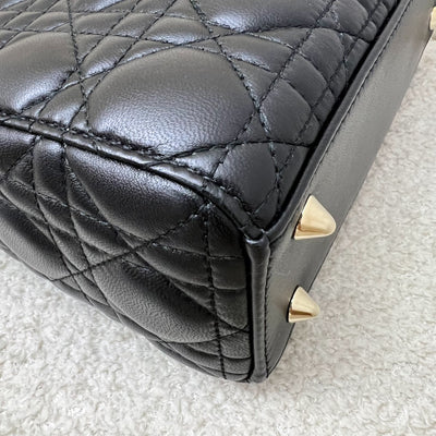 Dior Lady Dior My ABCDior Small Bag in Black Lambskin and LGHW (Model: M0538OCAL, Colour: M900)