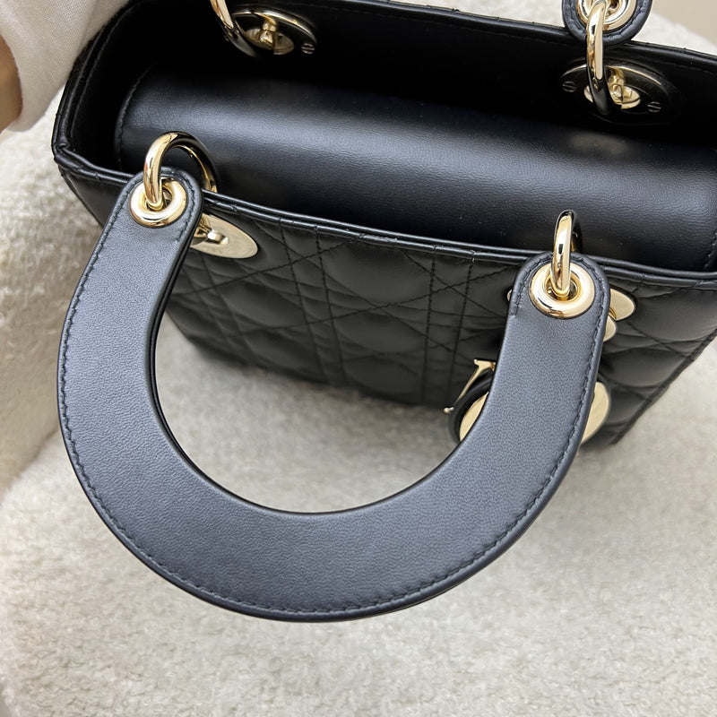 Dior Lady Dior My ABCDior Small Bag in Black Lambskin and LGHW (Model: M0538OCAL, Colour: M900)