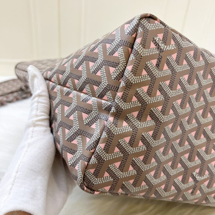 Goyard Saint Louis Claire Voie PM Tote in Limited Edition Grey / Pink –  Brands Lover