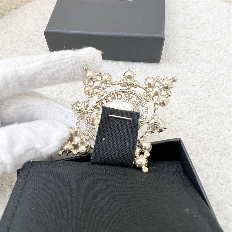 Chanel 20C VIP Brooch with Crystals and Pearls