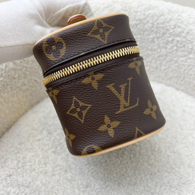 LV Nano Nice in Monogram Canvas and GHW