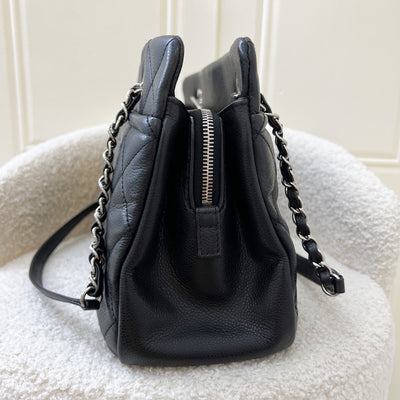 Chanel Seasonal Timeless CC Tote Bag in Black Caviar and SHW