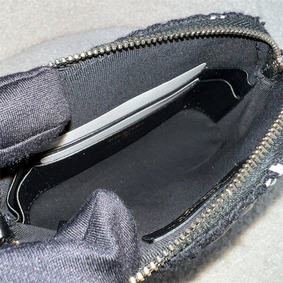 Chanel 24K VIP Gift Mini Bag in Black and White Tweed and LGHW