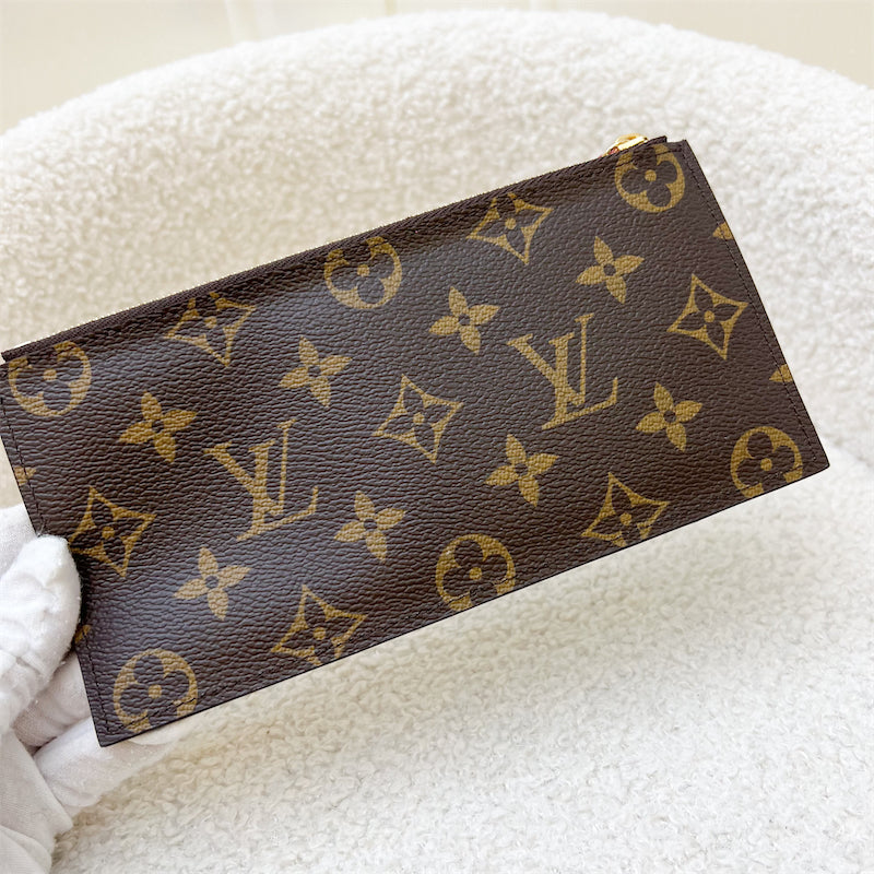 LV Christmas 2021 Hollywood Felicie 3-in-1 Pochette in Monogram Canvas GHW