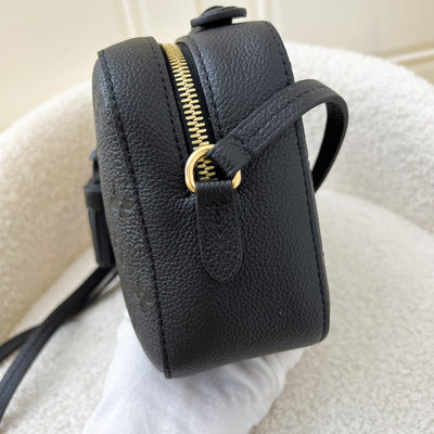 LV Saintonge Crossbody Camera Bag in Black Empriente Leather and GHW