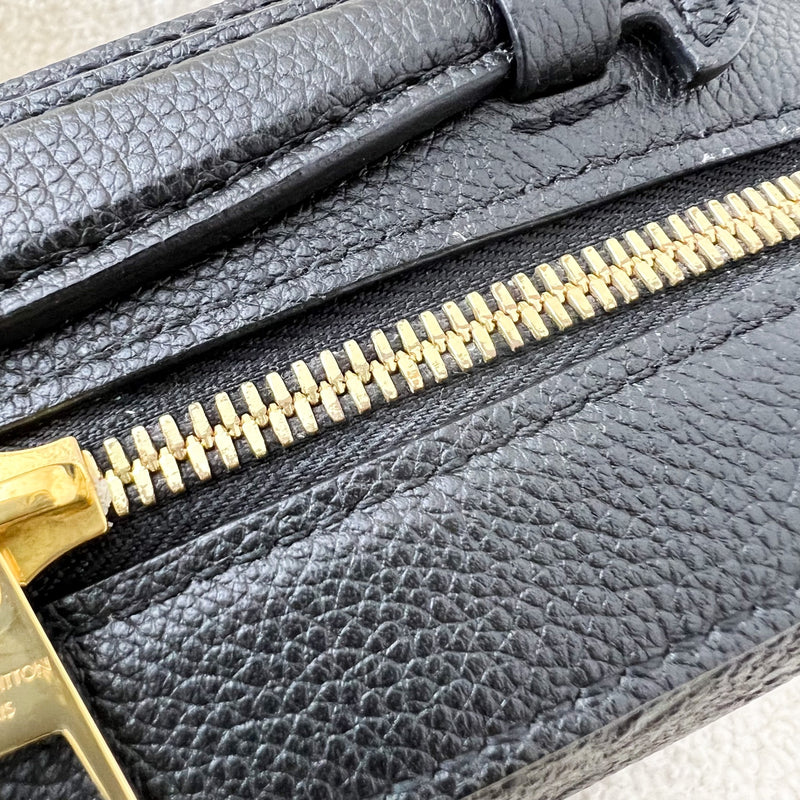 LV Saintonge Crossbody Camera Bag in Black Empriente Leather and GHW