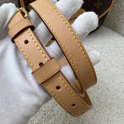 LV Saumur BB in Monogram Canvas and GHW (Model: M46740)