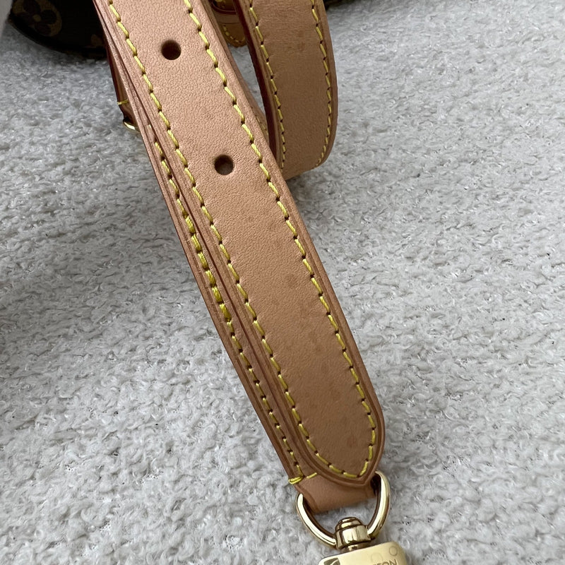 LV Saumur BB in Monogram Canvas and GHW (Model: M46740)