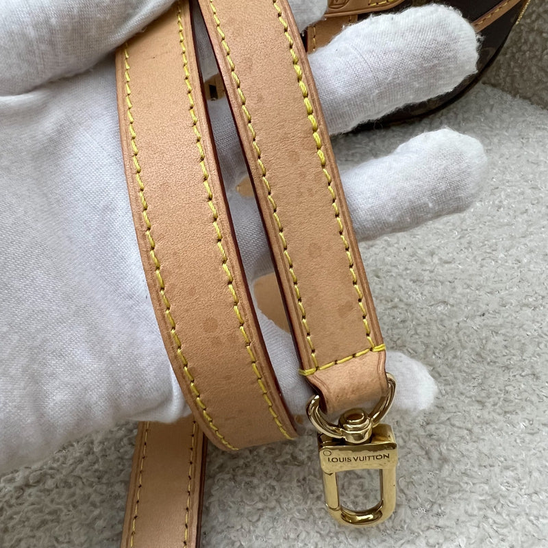 LV Saumur BB in Monogram Canvas and GHW (Model: M46740)