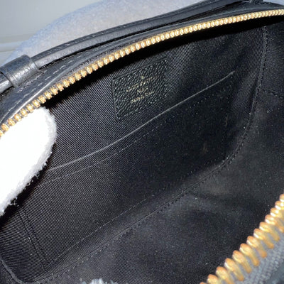 LV Saintonge Crossbody Camera Bag in Black Empriente Leather and GHW