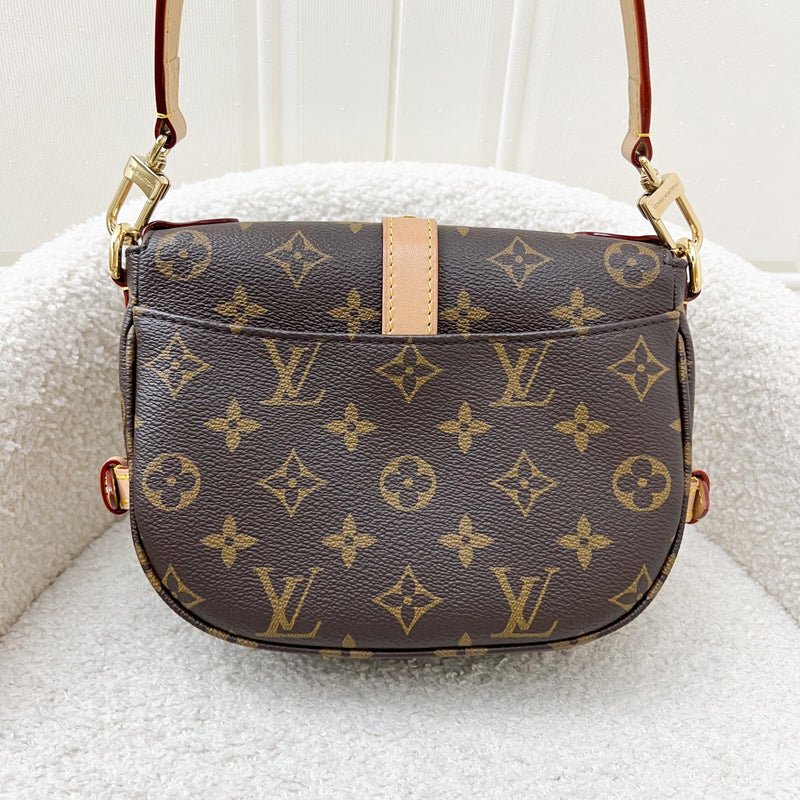 LV Saumur BB in Monogram Canvas and GHW (Model: M46740)