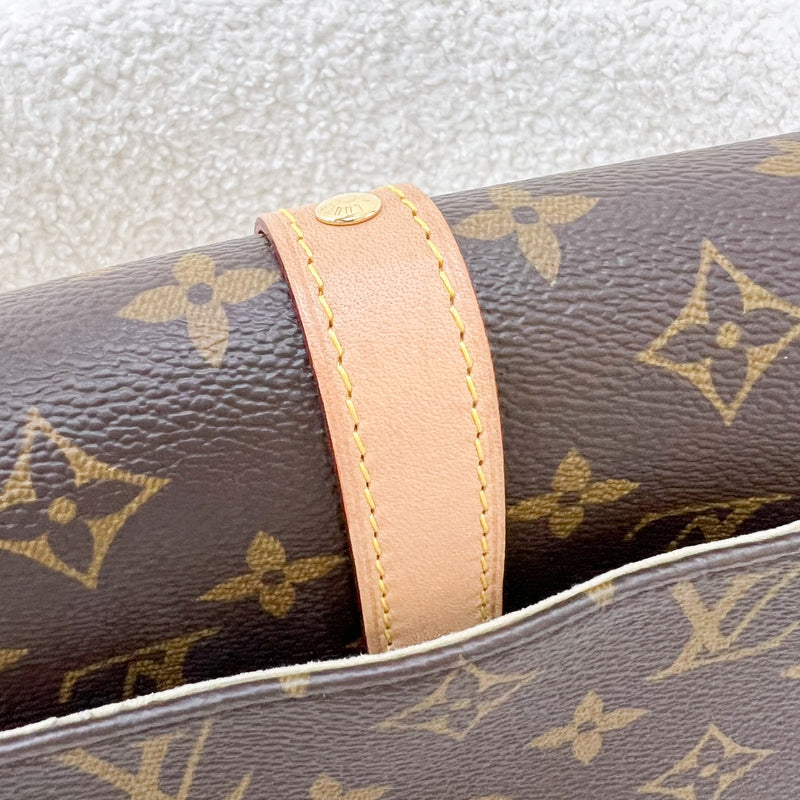 LV Saumur BB in Monogram Canvas and GHW (Model: M46740)