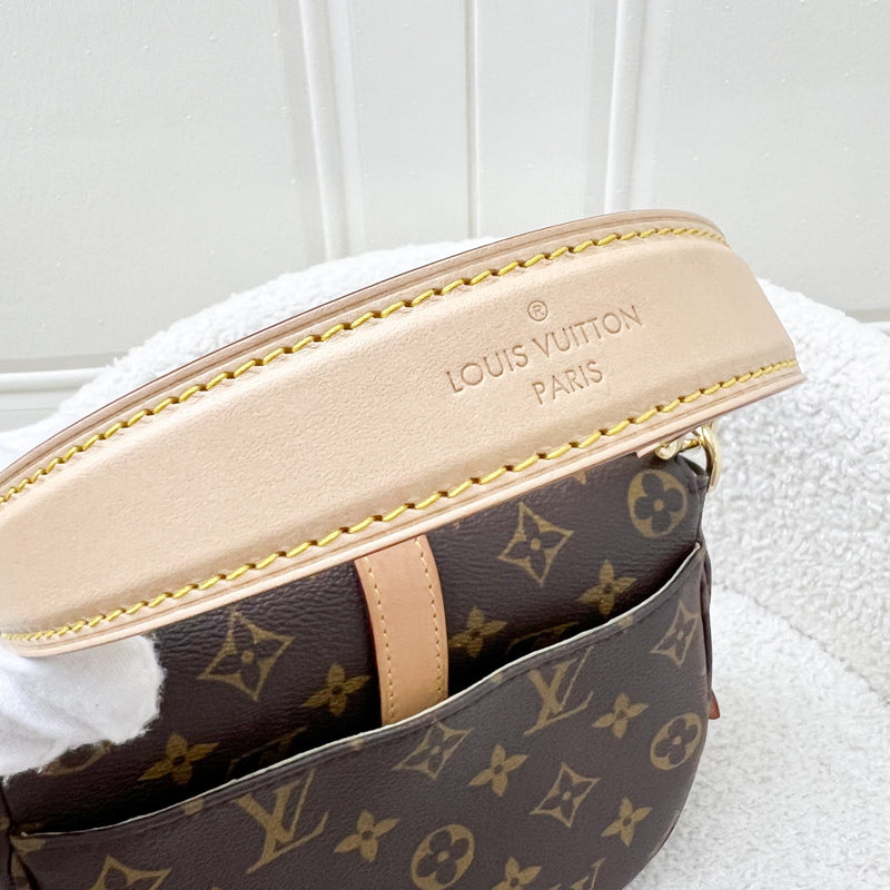 LV Saumur BB in Monogram Canvas and GHW (Model: M46740)