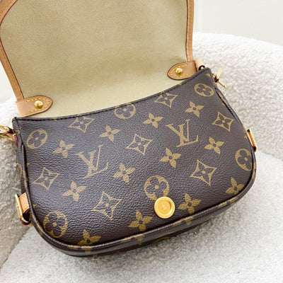 LV Saumur BB in Monogram Canvas and GHW (Model: M46740)