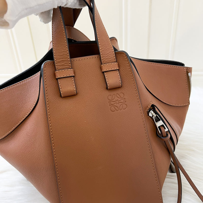 Loewe Small Hammock Bag in Tan Classic Calfskin SHW