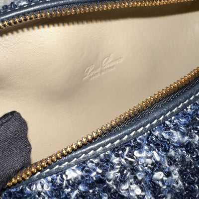 Loro Piana Extra Pocket L19 in Denim Silk, Midnight Blue Calf Leather and GHW
