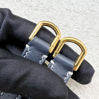 Loro Piana Extra Pocket L19 in Denim Silk, Midnight Blue Calf Leather and GHW