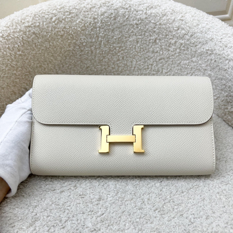 Hermes Constance To Go CTG in Craie Epsom Leather and GHW