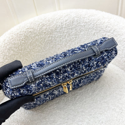 Loro Piana Extra Pocket L19 in Denim Silk, Midnight Blue Calf Leather and GHW