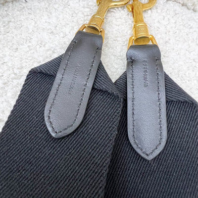 Celine Long Strap in Wool with Celine Jacquard and GHW