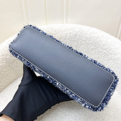 Loro Piana Extra Pocket L19 in Denim Silk, Midnight Blue Calf Leather and GHW