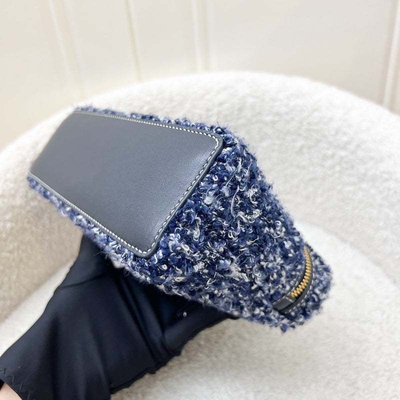 Loro Piana Extra Pocket L19 in Denim Silk, Midnight Blue Calf Leather and GHW