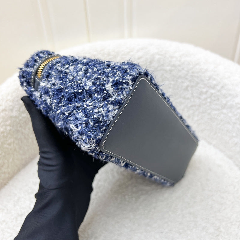 Loro Piana Extra Pocket L19 in Denim Silk, Midnight Blue Calf Leather and GHW