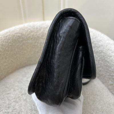 Saint Laurent Niki Mini Flap in Grained Lambskin and AGHW
