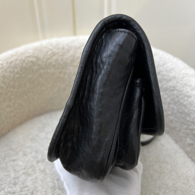 Saint Laurent Niki Mini Flap in Grained Lambskin and AGHW