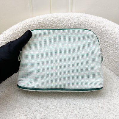Hermes Bolide Crazy H Case, Mini Model in Nuage/Menthe