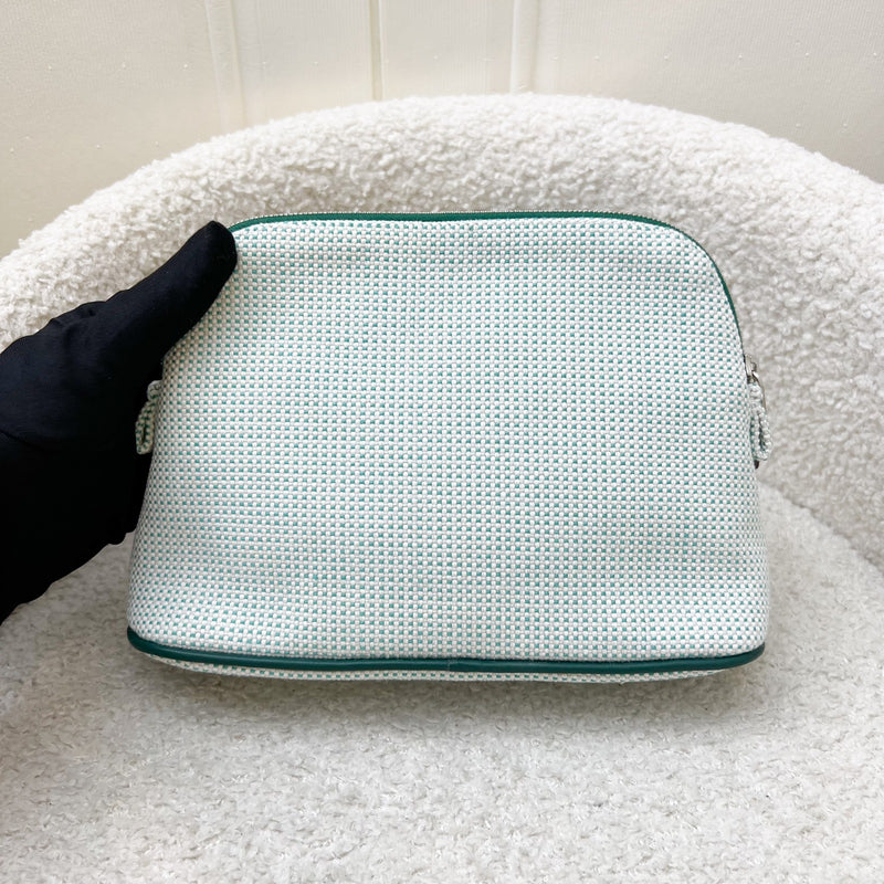 Hermes Bolide Crazy H Case, Mini Model in Nuage/Menthe