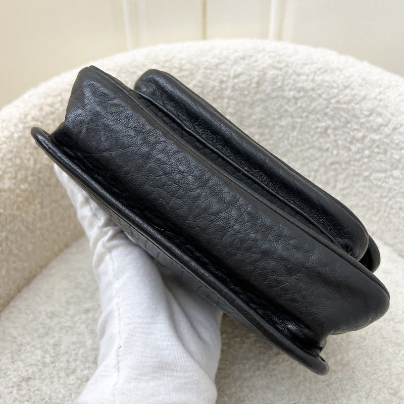 Saint Laurent Niki Mini Flap in Grained Lambskin and AGHW