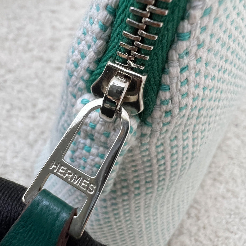 Hermes Bolide Crazy H Case, Mini Model in Nuage/Menthe