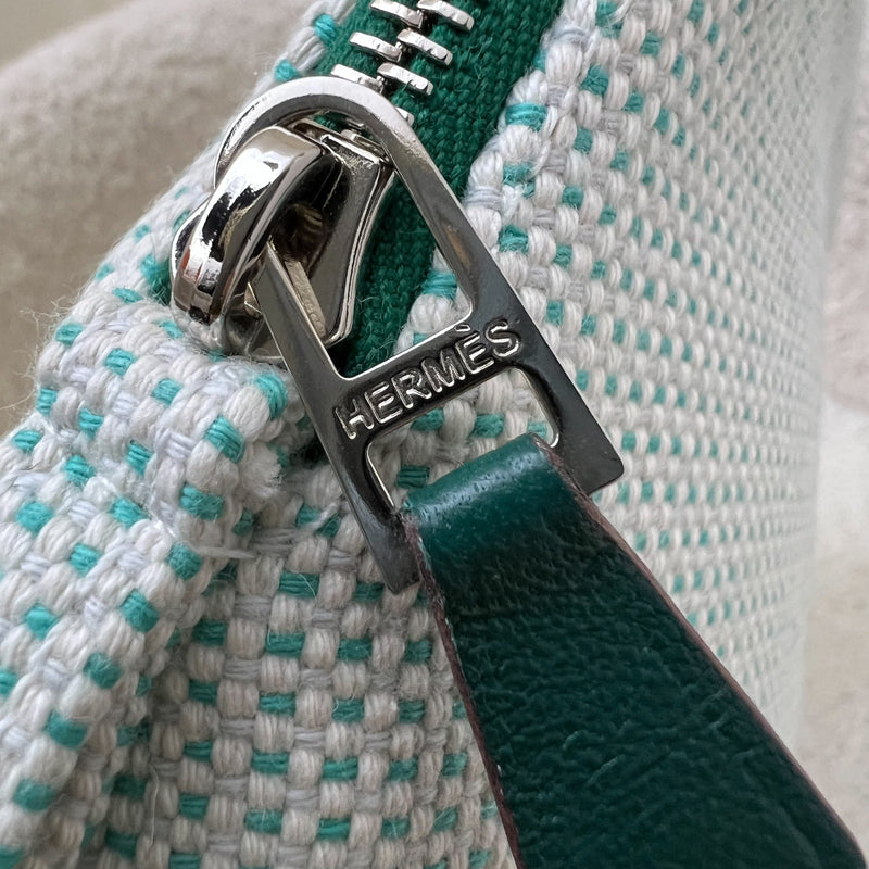 Hermes Bolide Crazy H Case, Mini Model in Nuage/Menthe