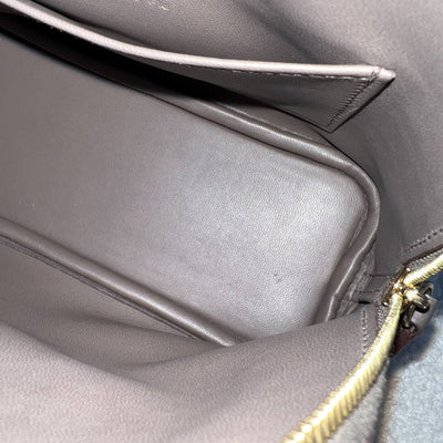 Hermes Bolide 1923 Mini in Gris Etain Evercolor Leather and GHW