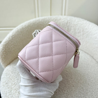 Chanel 22S Small Vanity in Pink Caviar and LGHW