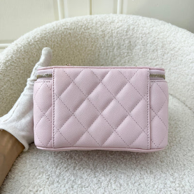 Chanel 22S Small Vanity in Pink Caviar and LGHW