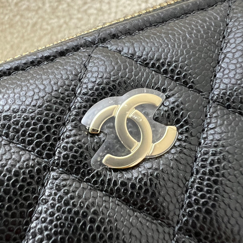 [BN - Local Set - July 2025] Chanel 25A Clutch with Chain in Black Caviar GHW (Model: AP4704)