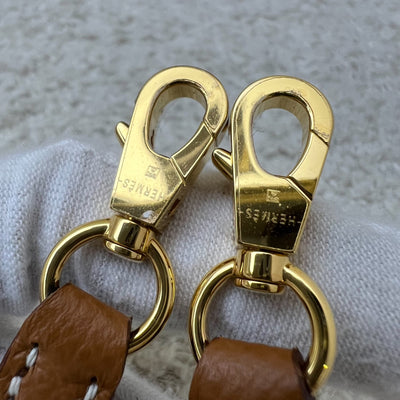 Hermes Mini Kelly Sellier 20 in Gold Epsom Leather and GHW