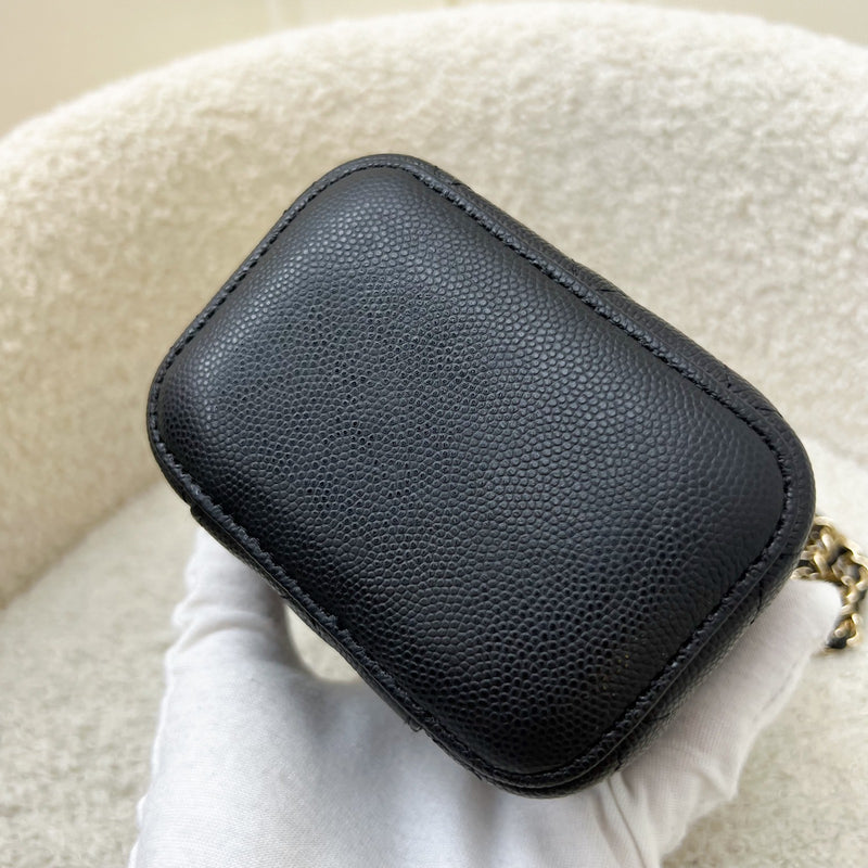 Chanel 20S Mini Cube Vanity in Black Caviar and LGHW