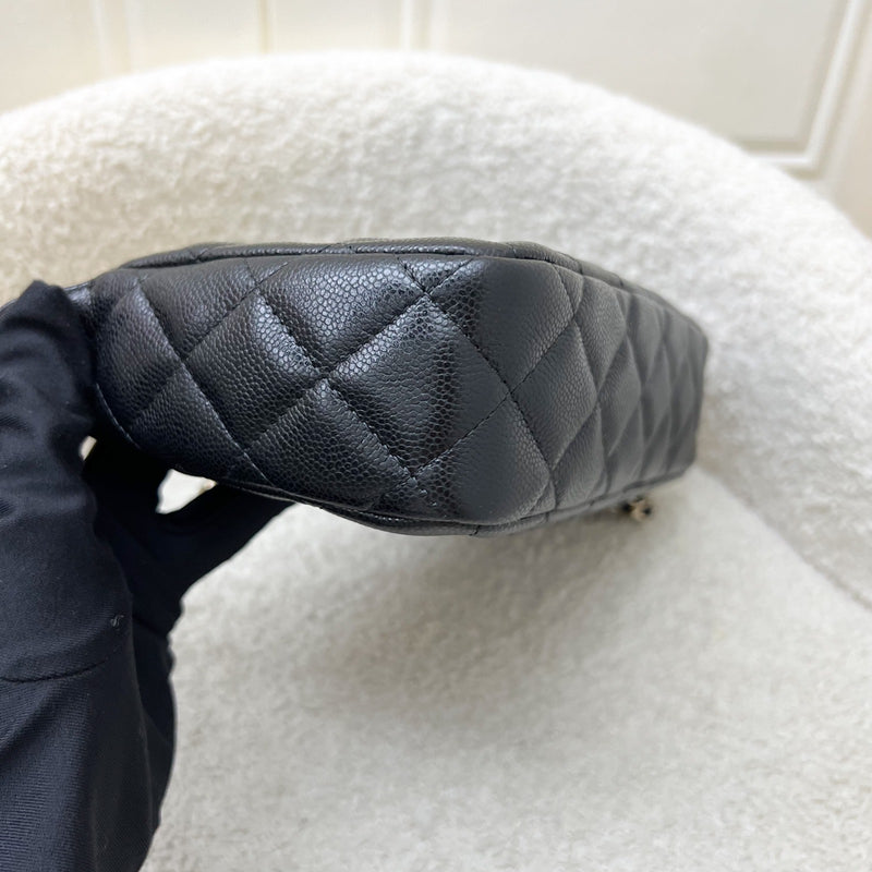 [BN - Local Set - July 2025] Chanel 25A Clutch with Chain in Black Caviar GHW (Model: AP4704)