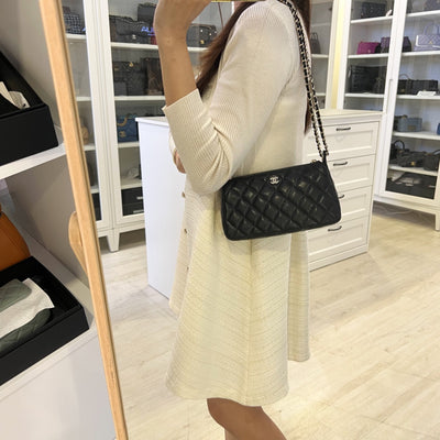 [BN - Local Set - July 2025] Chanel 25A Clutch with Chain in Black Caviar GHW (Model: AP4704)