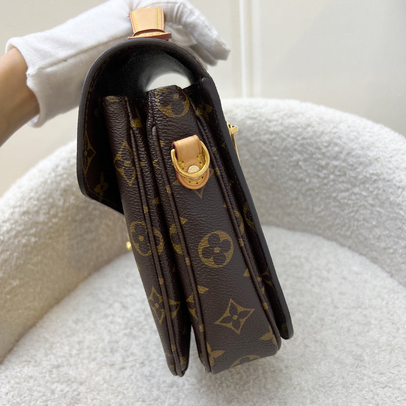 LV Pochette Metis in Monogram Canvas and GHW (Model: M40780)