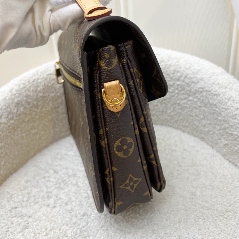 LV Pochette Metis in Monogram Canvas and GHW (Model: M40780)
