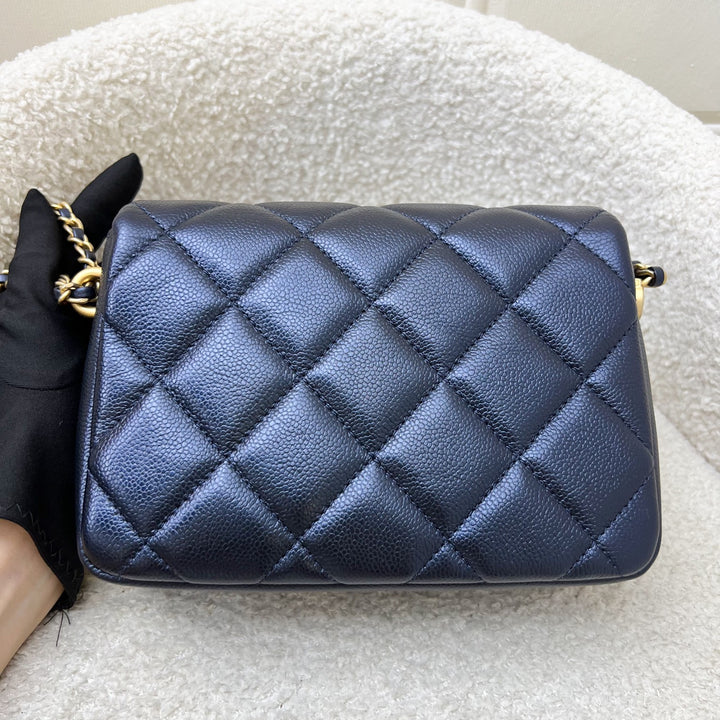 LN - Local Full Set - 2021] Chanel 21K Perfect Mini Flap Bag with