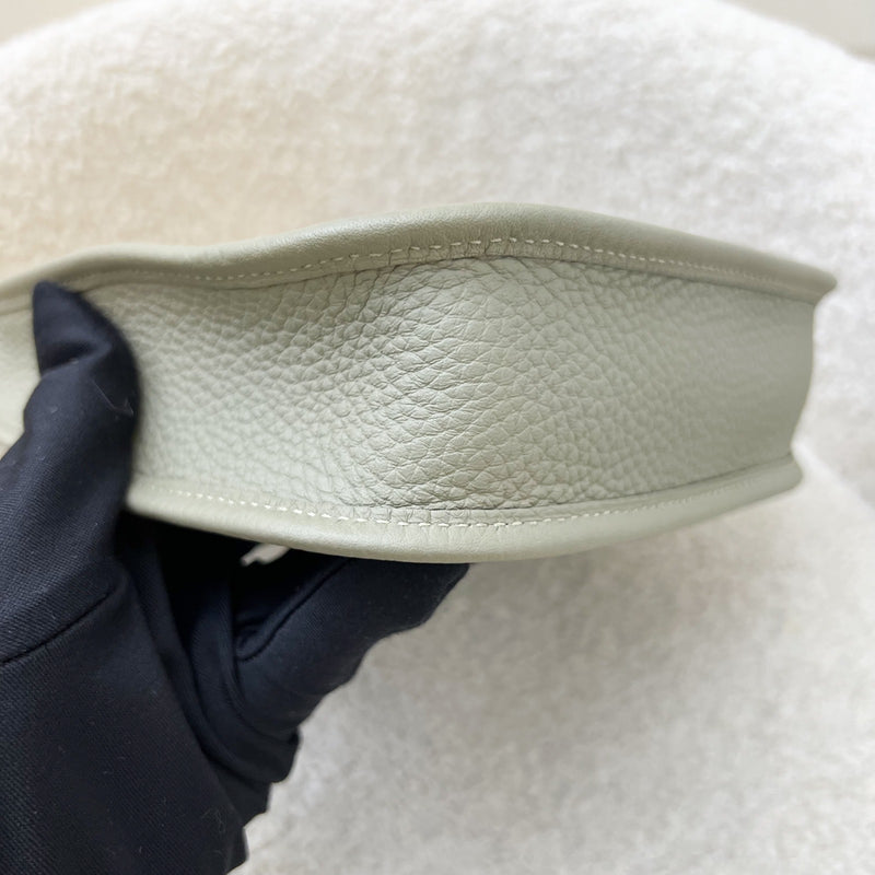 [Local Set - 2024] Hermes Mini Evelyne TPM in Sauge Clemence Leather and GHW