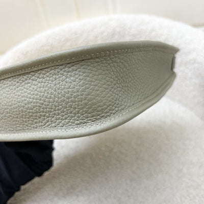 [Local Set - 2024] Hermes Mini Evelyne TPM in Sauge Clemence Leather and GHW