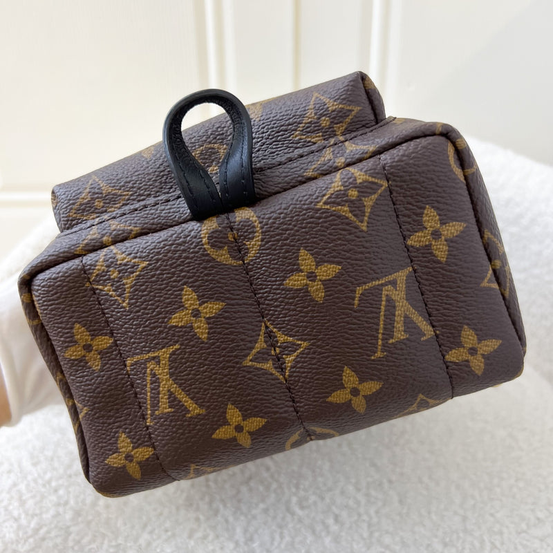 LV Mini Palm Springs Backpack in Monogram Canvas GHW