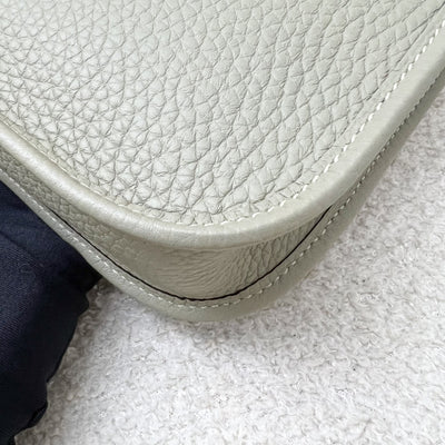 [Local Set - 2024] Hermes Mini Evelyne TPM in Sauge Clemence Leather and GHW